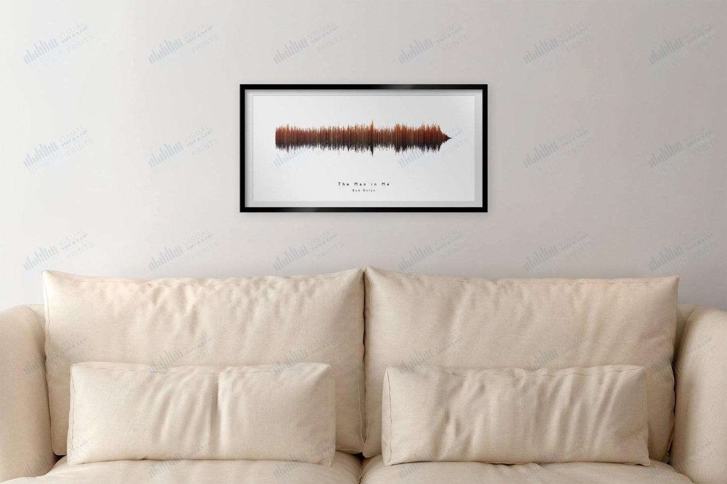 The Man In Me by Bob Dylan - Visual Wave Prints