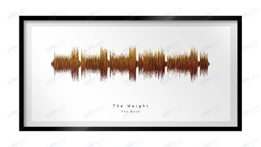 The Weight by The Band - Visual Wave Prints