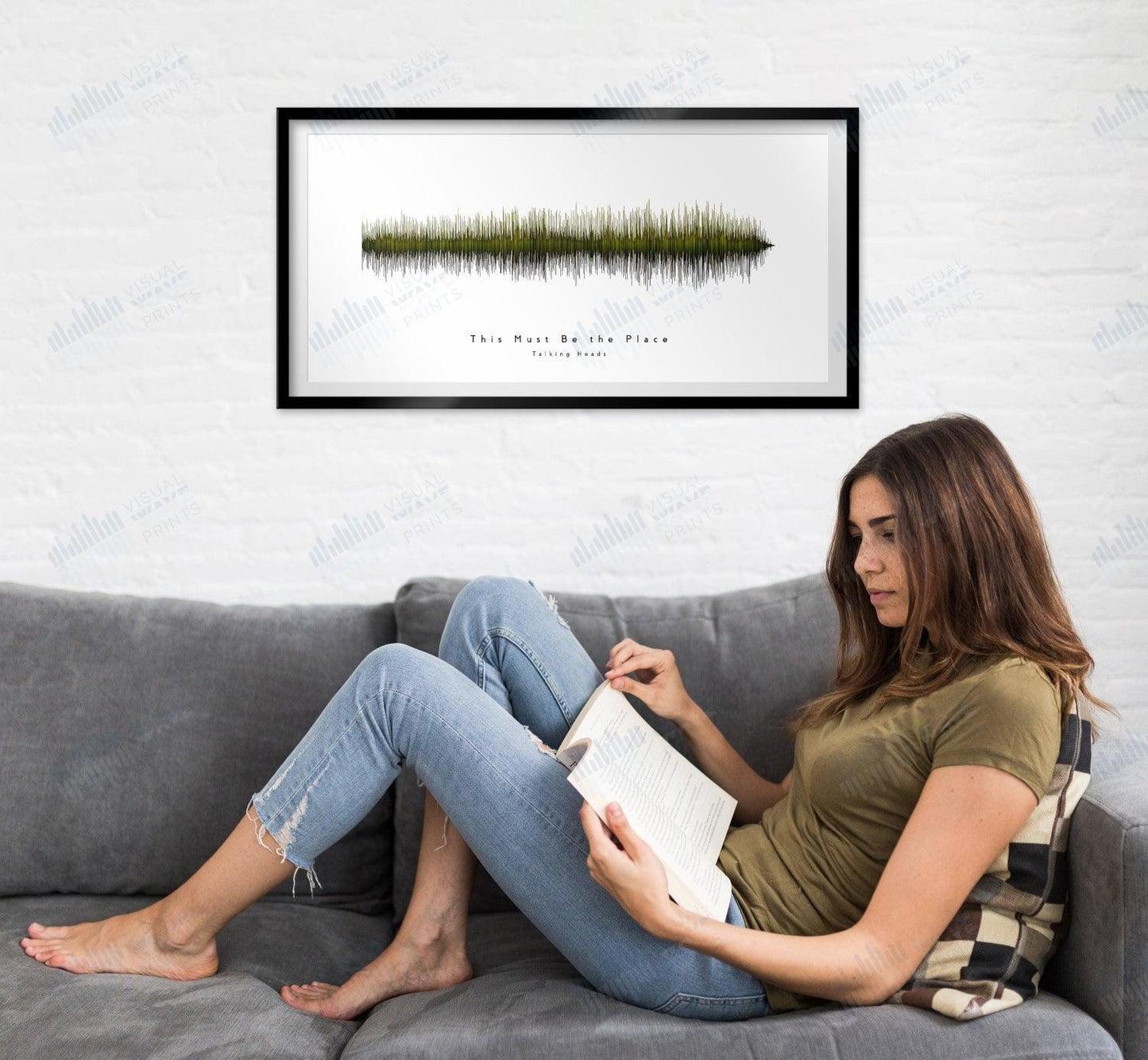 This Must Be the Place by Talking Heads - Visual Wave Prints