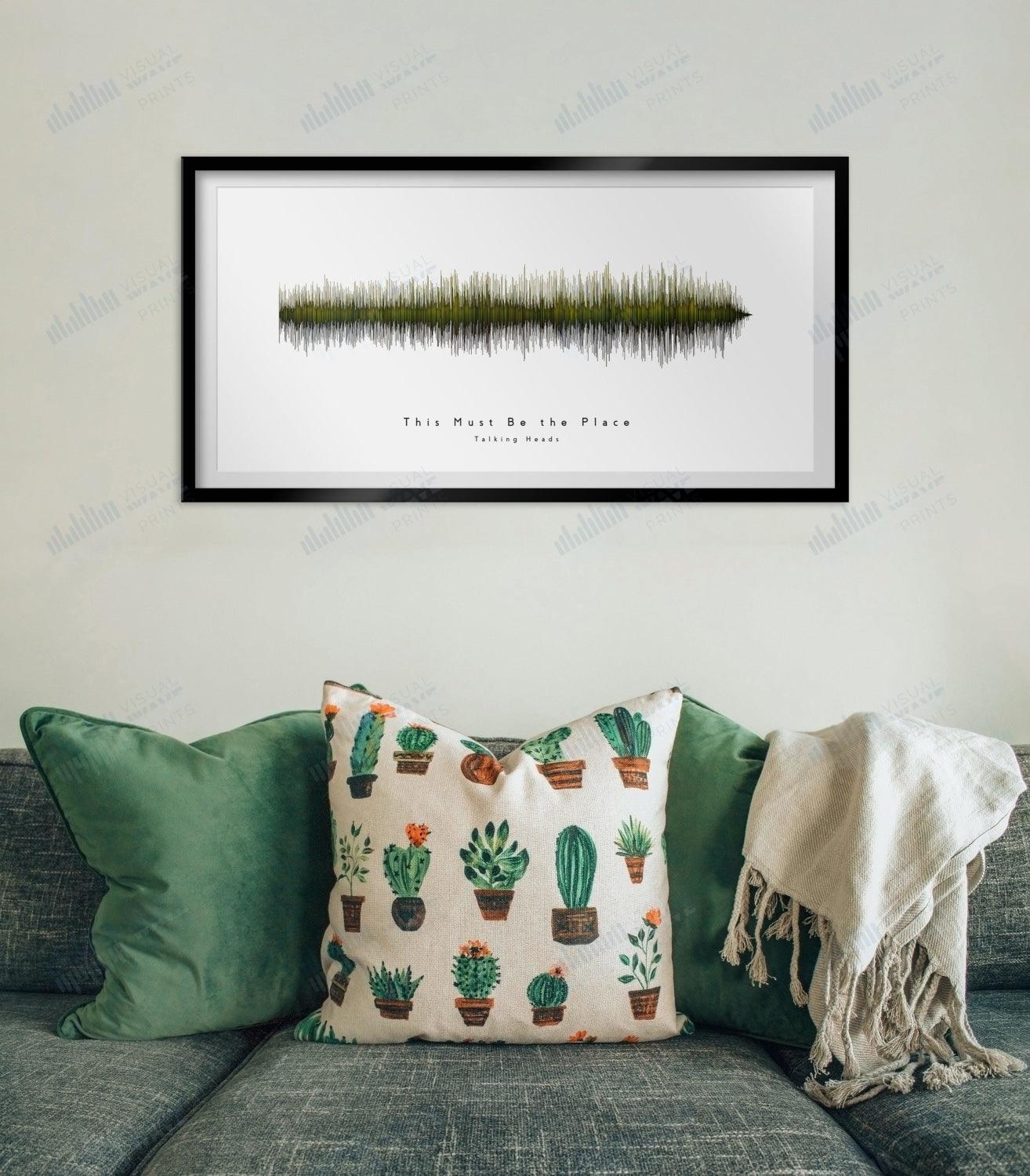 This Must Be the Place by Talking Heads - Visual Wave Prints