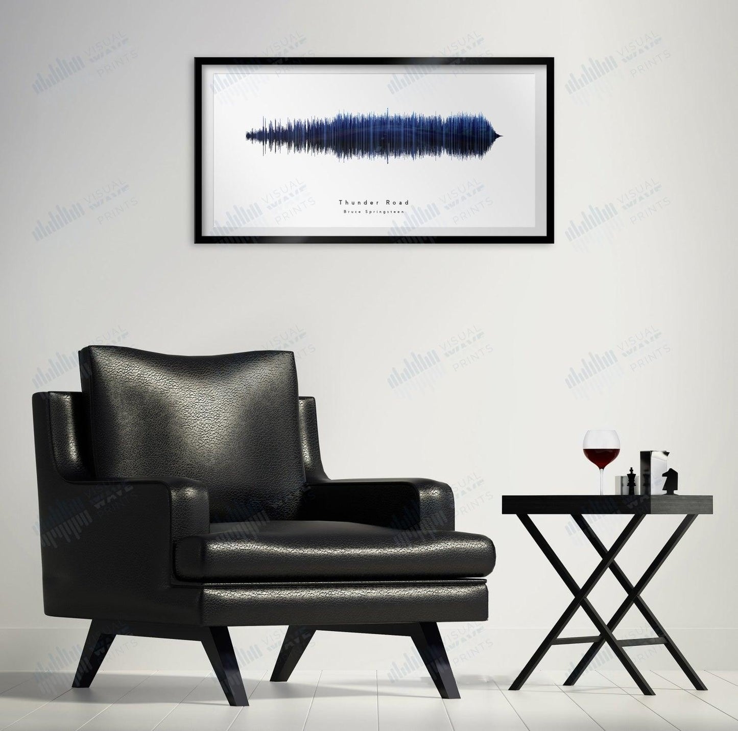 Thunder Road by Bruce Springsteen - Visual Wave Prints