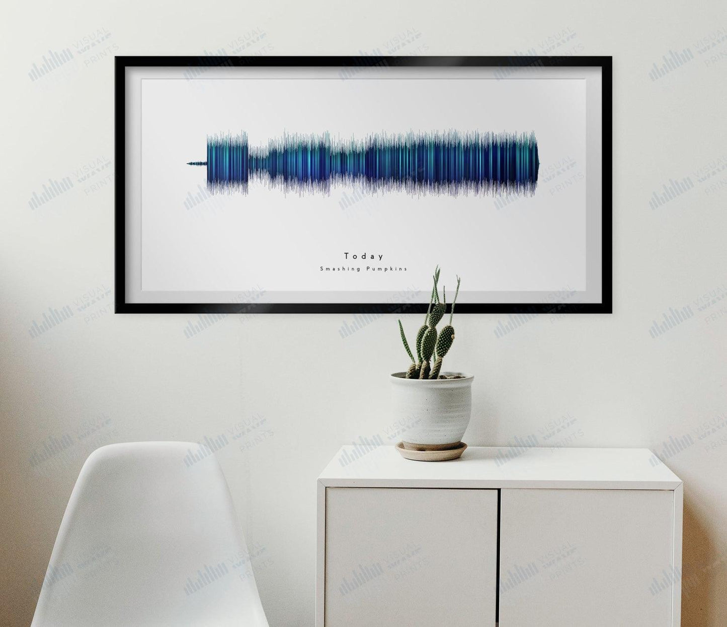 Today by Smashing Pumpkins - Visual Wave Prints