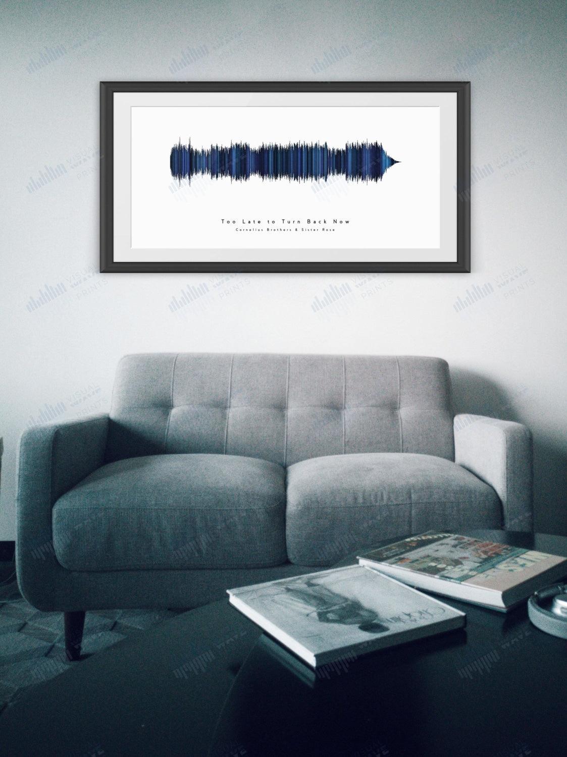 Too Late to Turn Back Now by Cornelius Brothers & Sister Rose - Visual Wave Prints