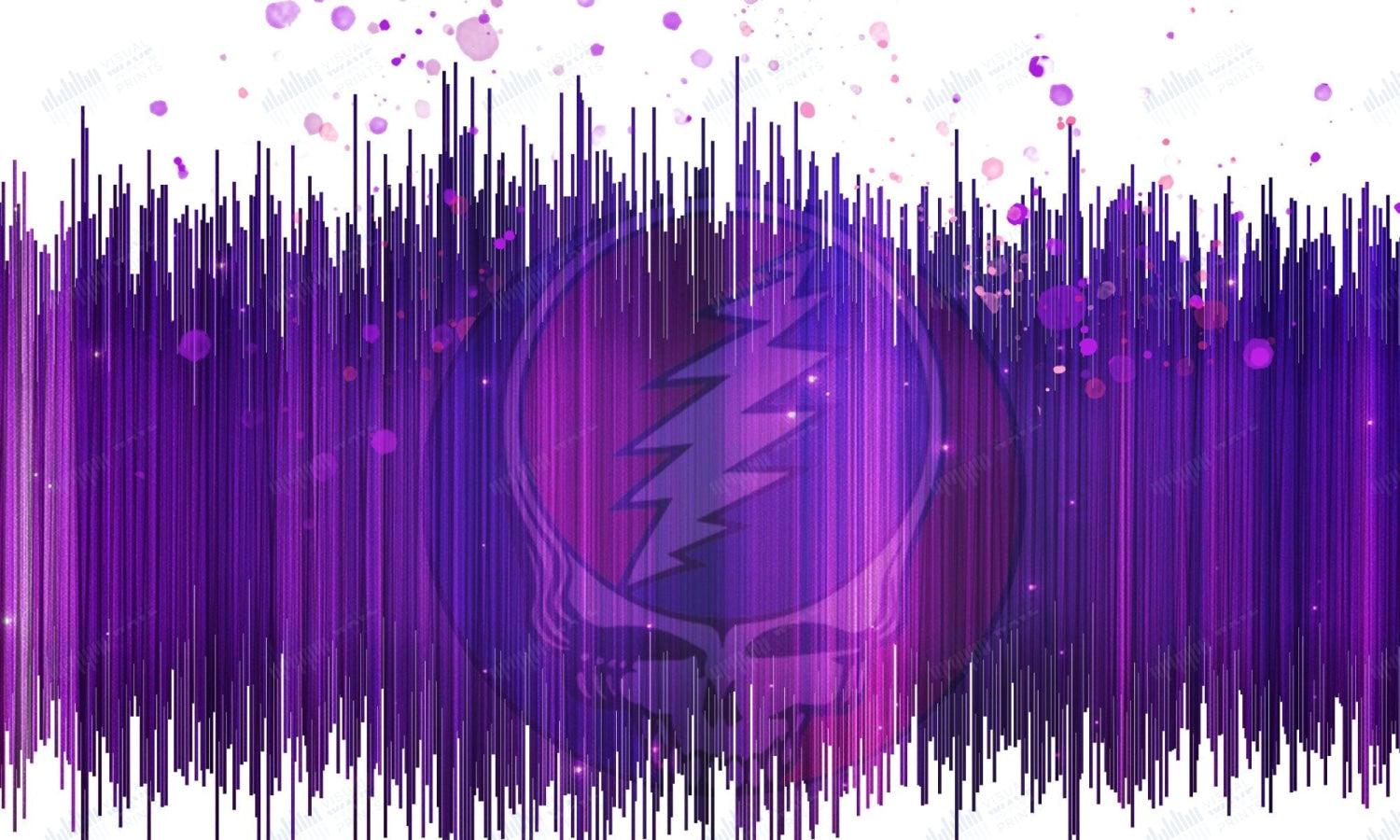 Touch of Grey by the Grateful Dead - Visual Wave Prints