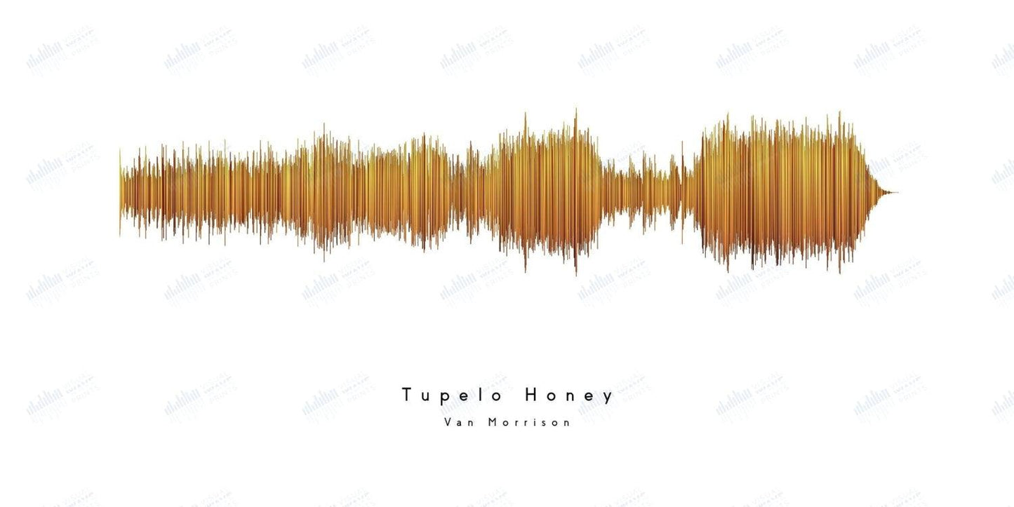 Tupelo Honey by Van Morrison - Visual Wave Prints