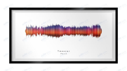 Tweezer by Phish - Visual Wave Prints