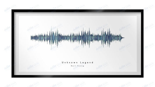 Unknown Legend by Neil Young - Visual Wave Prints