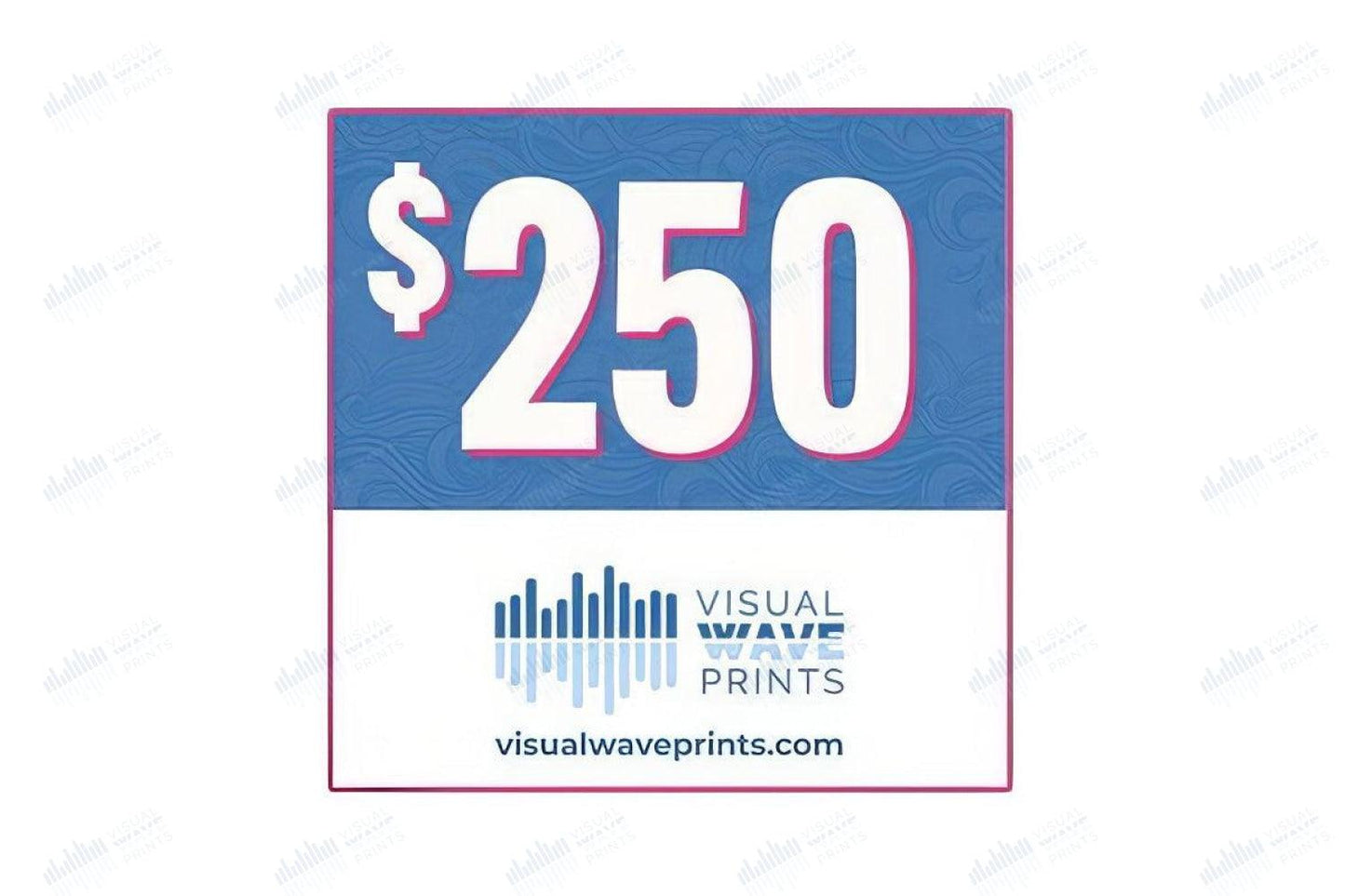 Visual Wave Prints Gift Cards - Visual Wave Prints