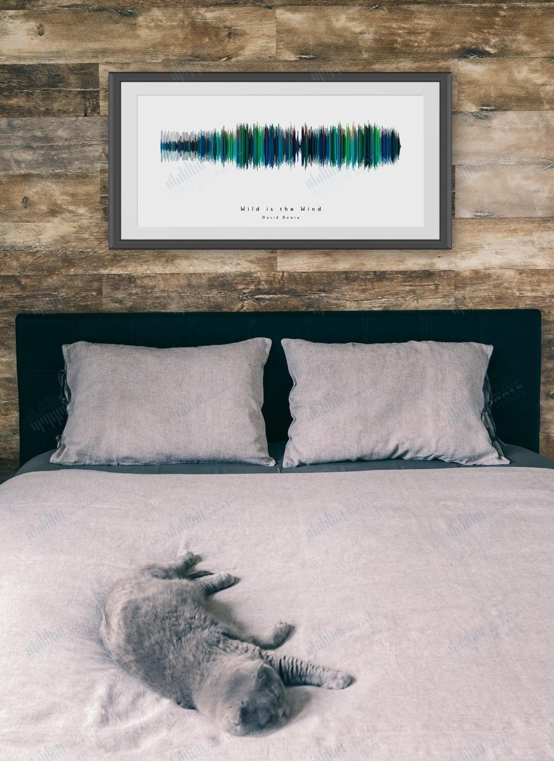 Wild is the Wind by David Bowie - Visual Wave Prints