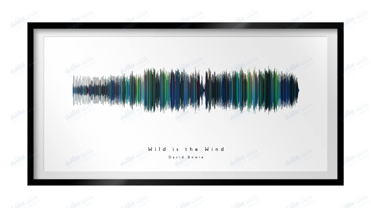 Wild is the Wind by David Bowie - Visual Wave Prints