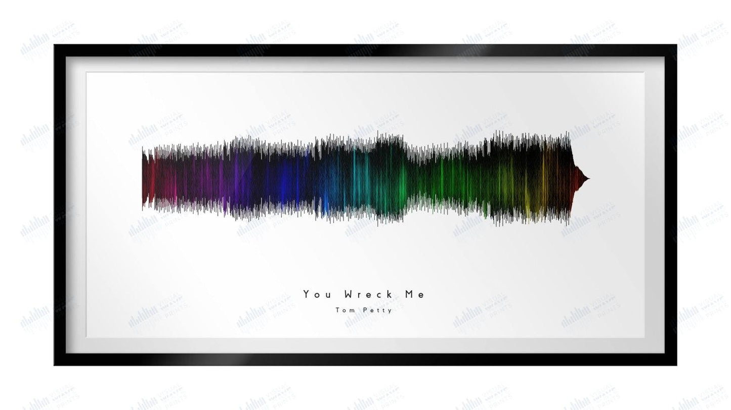 You Wreck Me by Tom Petty - Visual Wave Prints